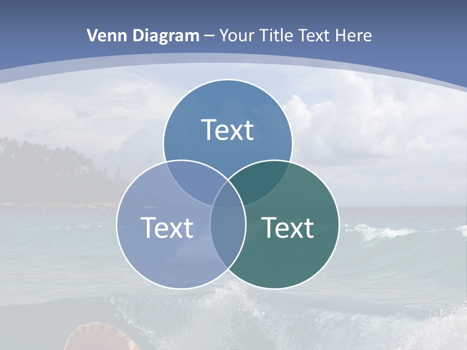 Ribs Waves Holiday PowerPoint Template