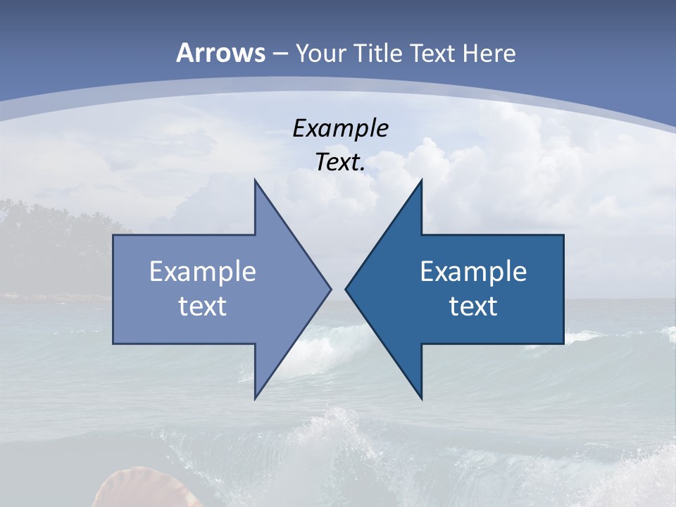 Ribs Waves Holiday PowerPoint Template