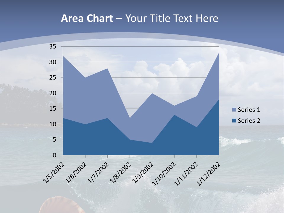 Ribs Waves Holiday PowerPoint Template