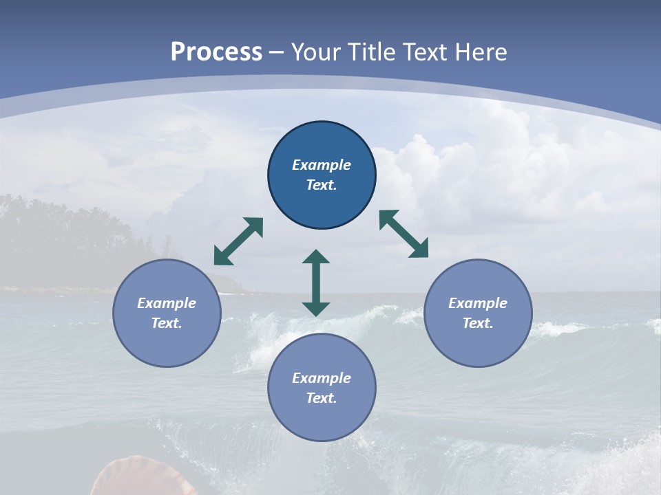 Ribs Waves Holiday PowerPoint Template