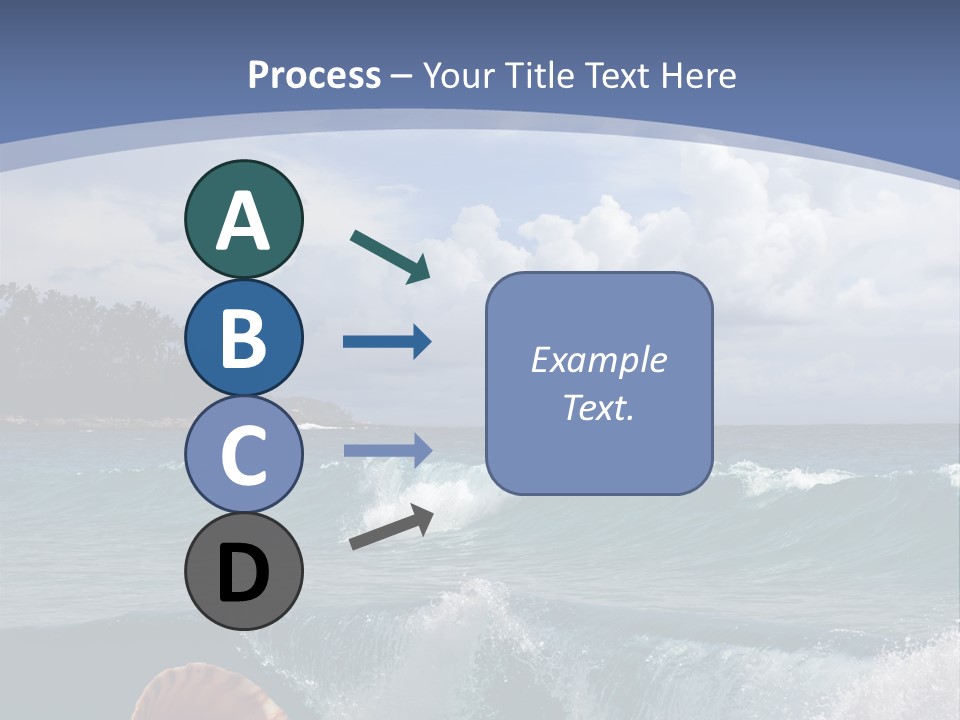 Ribs Waves Holiday PowerPoint Template