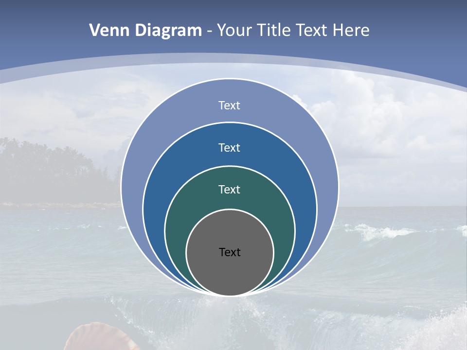 Ribs Waves Holiday PowerPoint Template