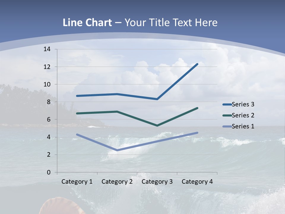 Ribs Waves Holiday PowerPoint Template