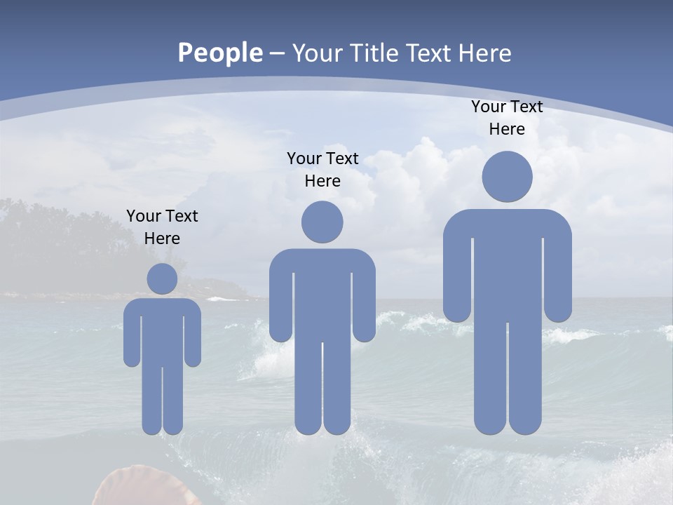 Ribs Waves Holiday PowerPoint Template