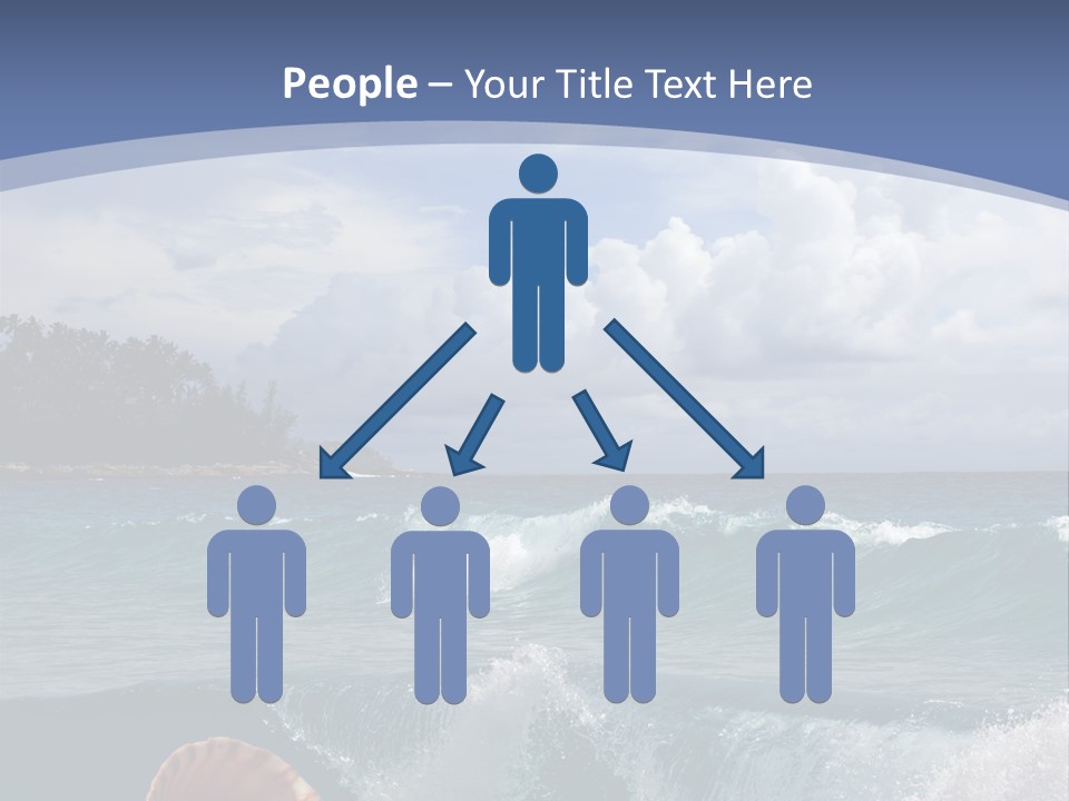 Ribs Waves Holiday PowerPoint Template