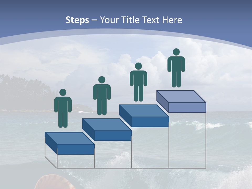 Ribs Waves Holiday PowerPoint Template