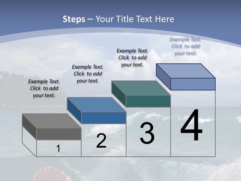 Ribs Waves Holiday PowerPoint Template