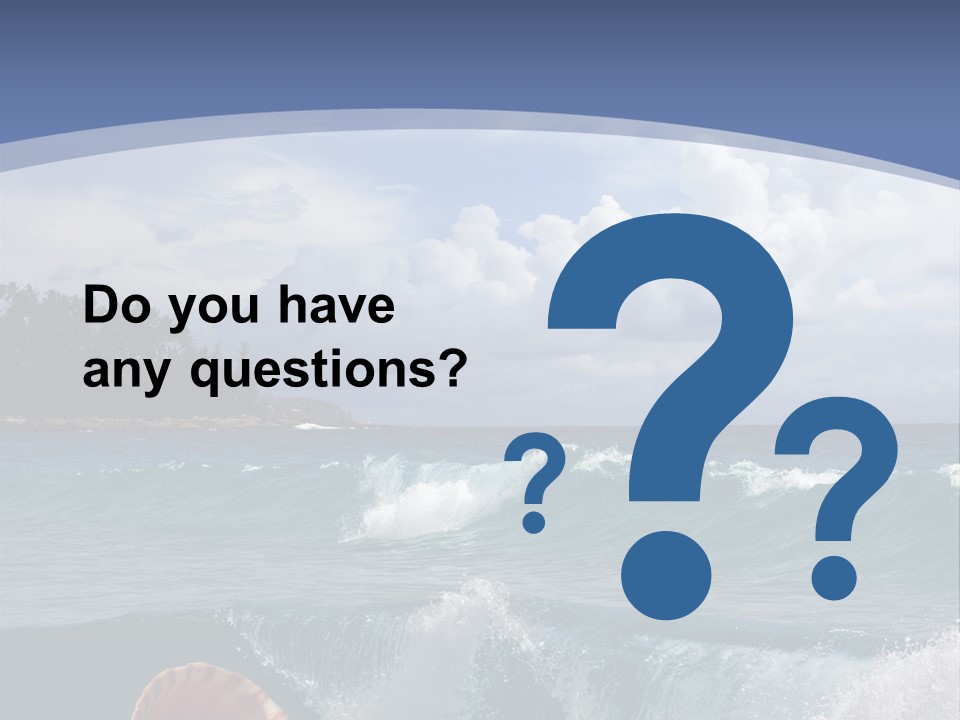 Ribs Waves Holiday PowerPoint Template