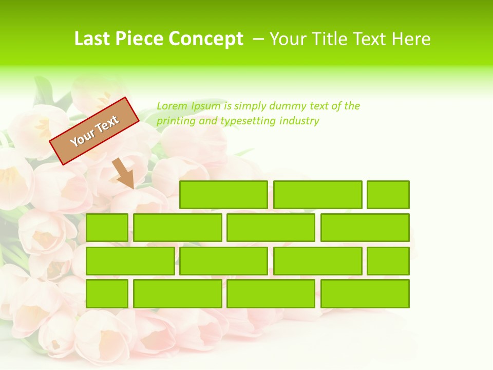 Chair Sitting Front PowerPoint Template