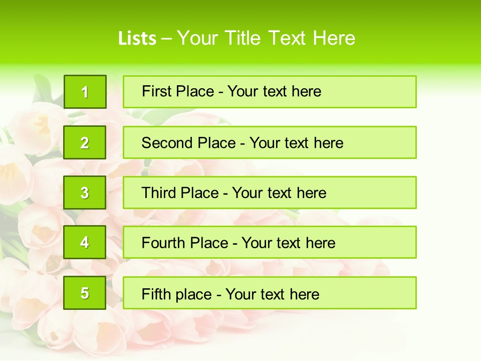 Chair Sitting Front PowerPoint Template