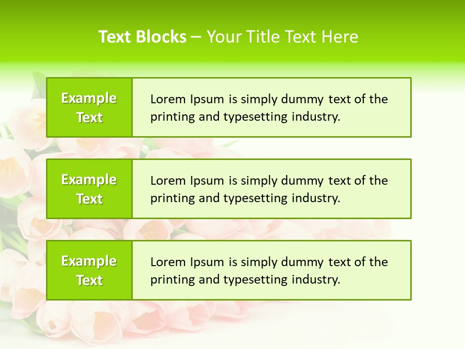 Chair Sitting Front PowerPoint Template