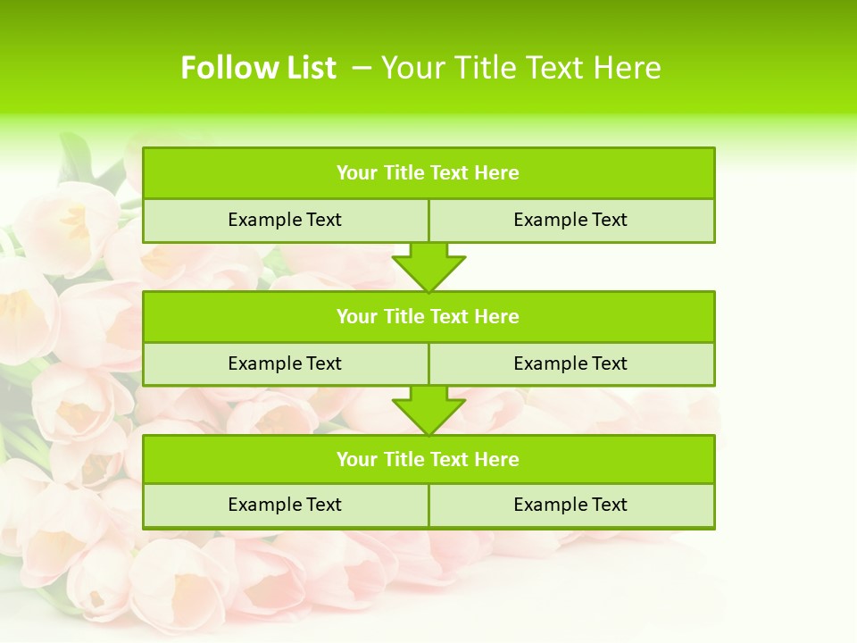 Chair Sitting Front PowerPoint Template