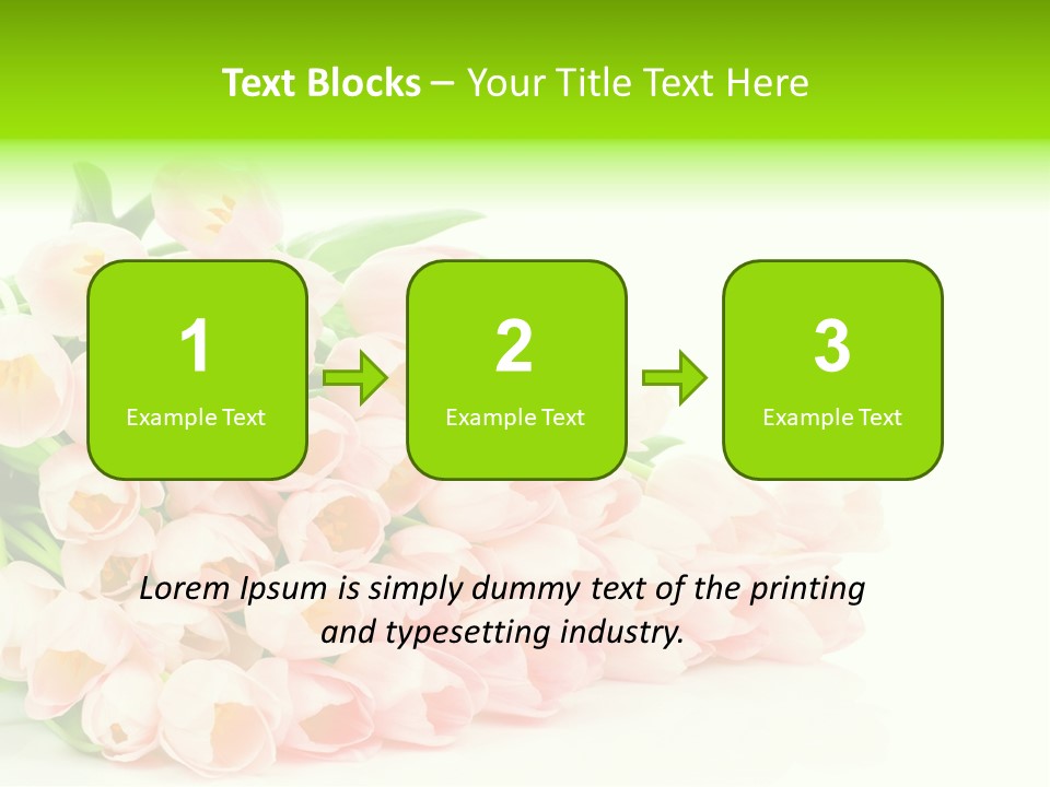 Chair Sitting Front PowerPoint Template