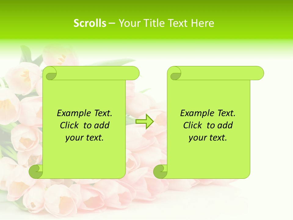 Chair Sitting Front PowerPoint Template