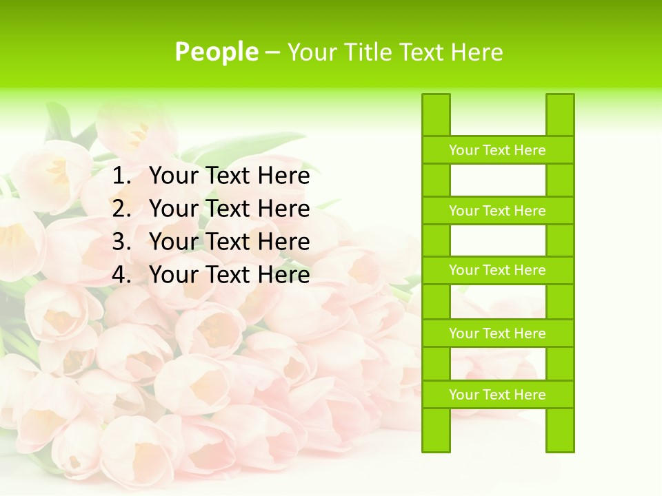 Chair Sitting Front PowerPoint Template