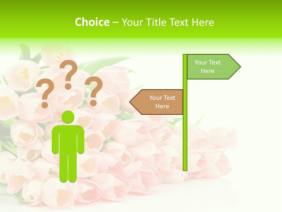 Chair Sitting Front PowerPoint Template