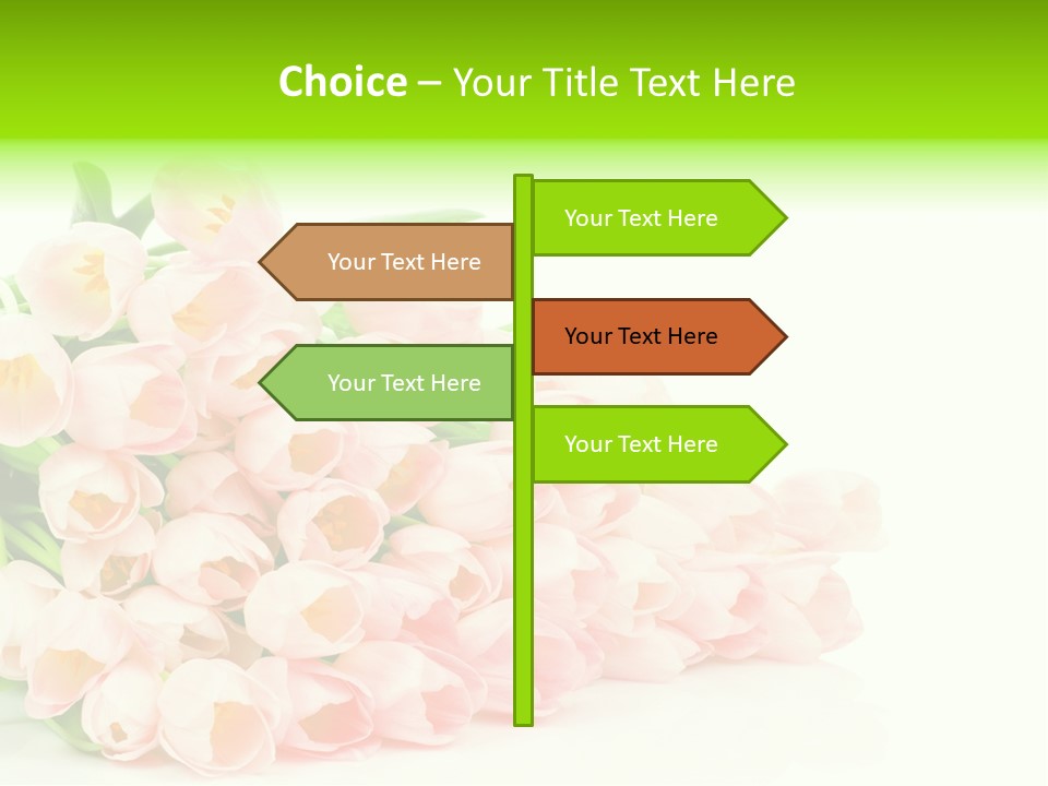 Chair Sitting Front PowerPoint Template