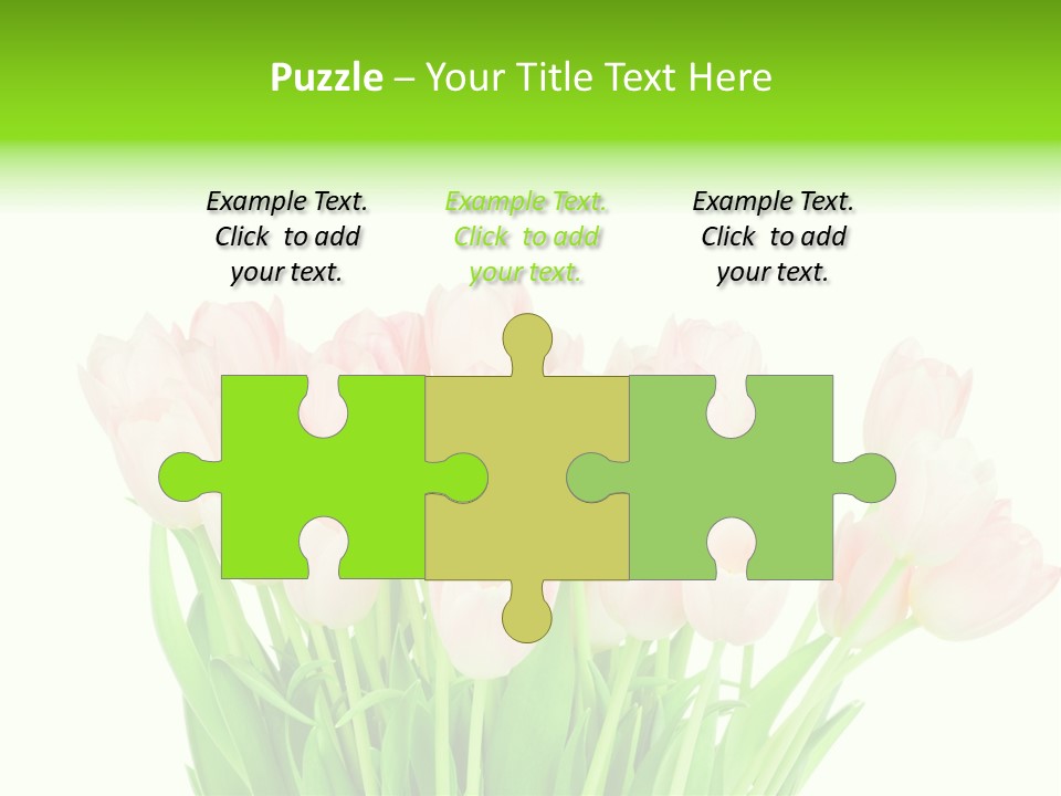 Nature Greeting Color PowerPoint Template