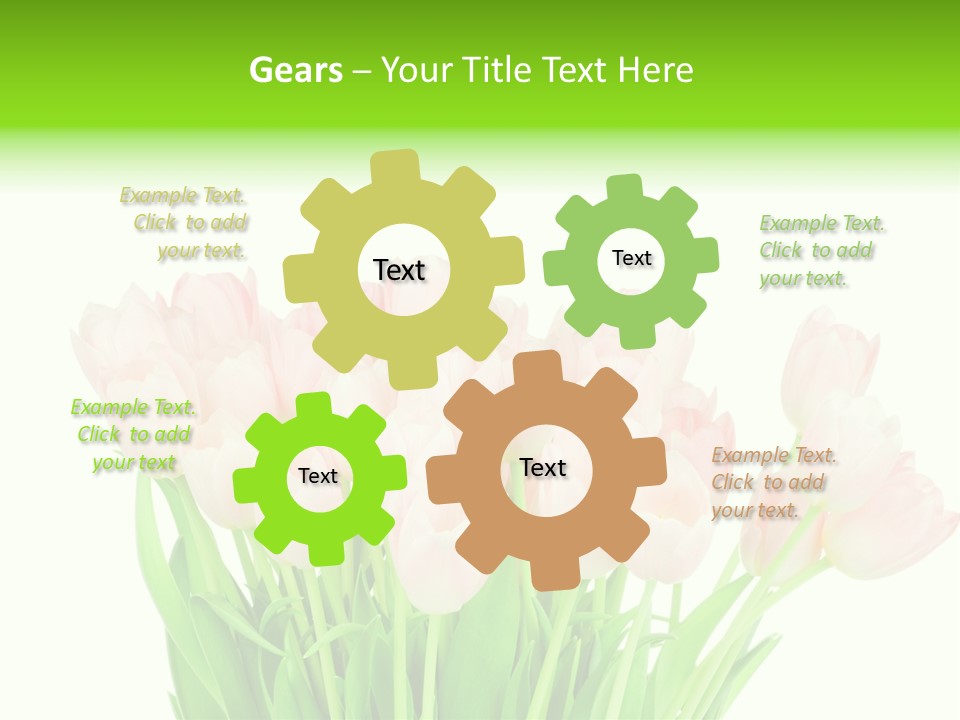 Nature Greeting Color PowerPoint Template