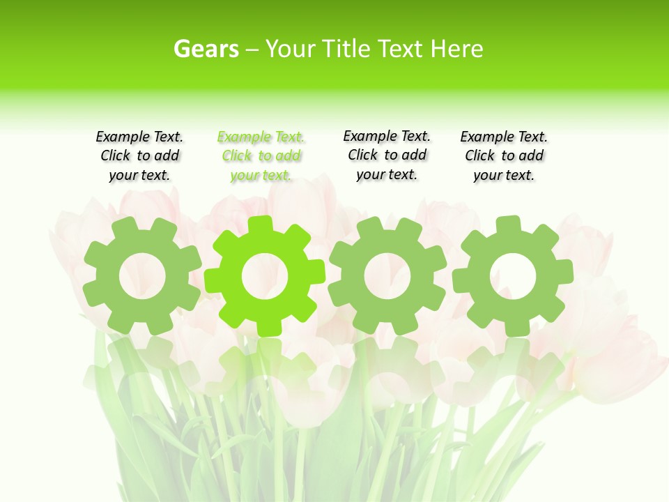 Nature Greeting Color PowerPoint Template