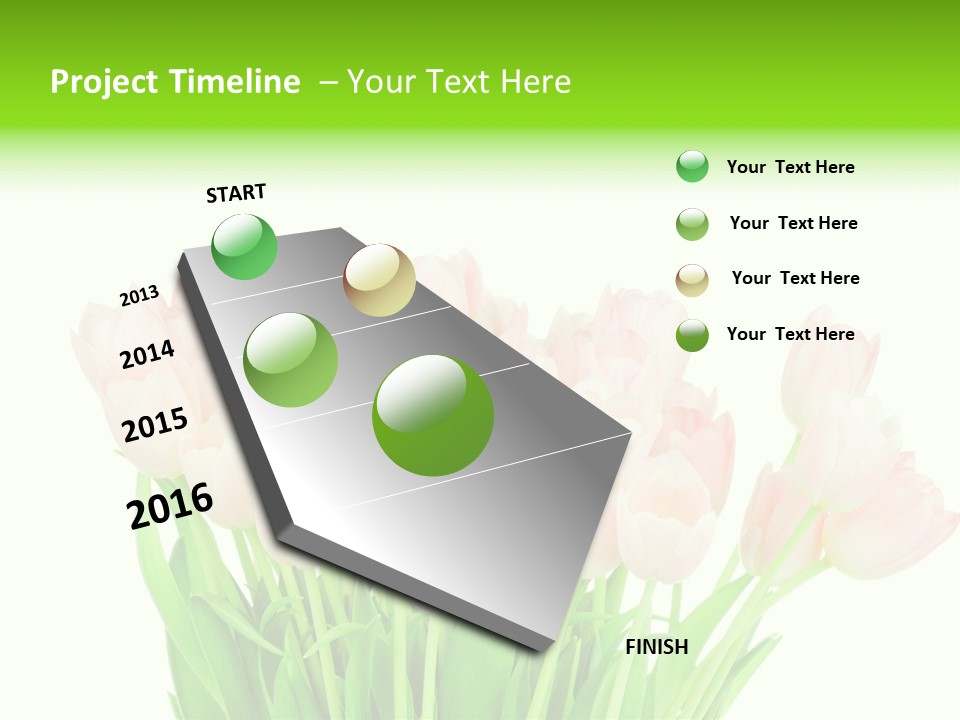 Nature Greeting Color PowerPoint Template