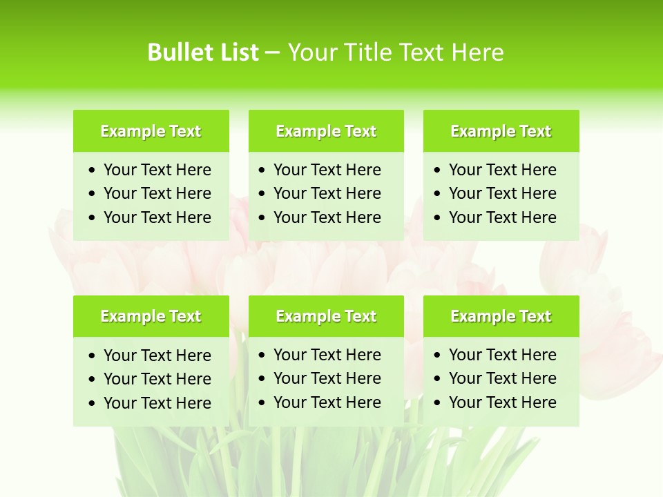 Nature Greeting Color PowerPoint Template