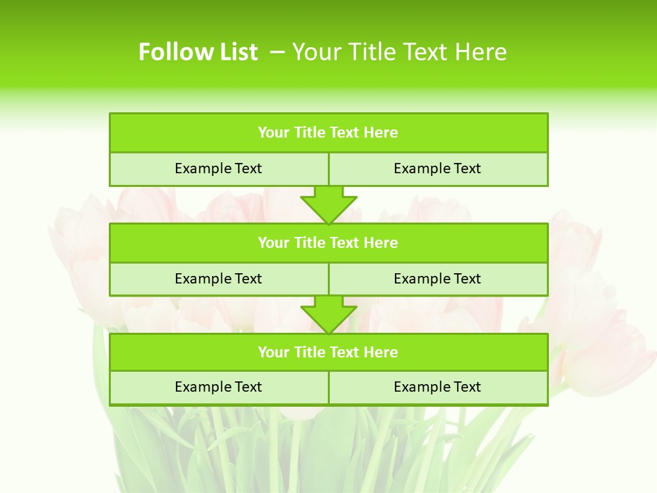 Nature Greeting Color PowerPoint Template