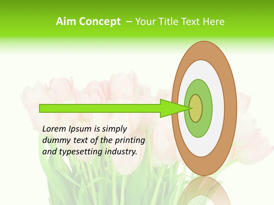 Nature Greeting Color PowerPoint Template