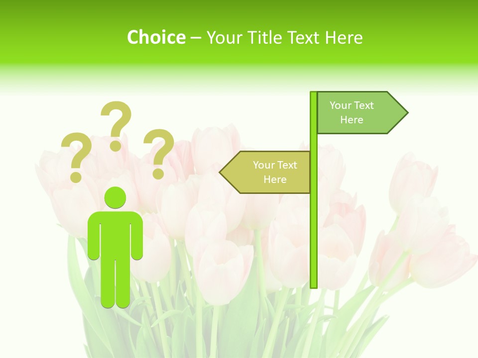 Nature Greeting Color PowerPoint Template