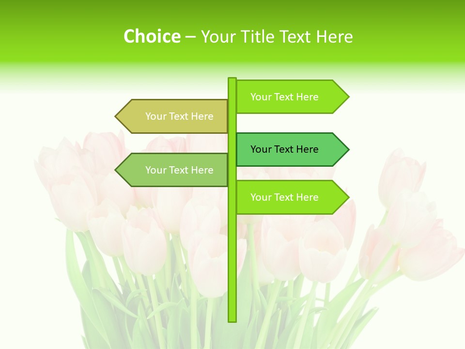 Nature Greeting Color PowerPoint Template