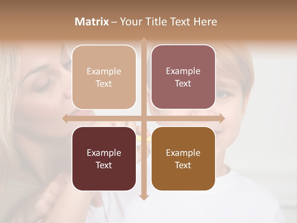 Hygiene Mom Woman PowerPoint Template