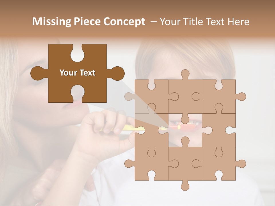 Hygiene Mom Woman PowerPoint Template