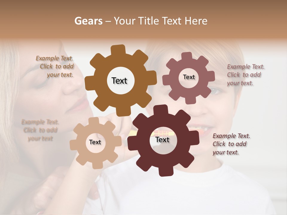 Hygiene Mom Woman PowerPoint Template