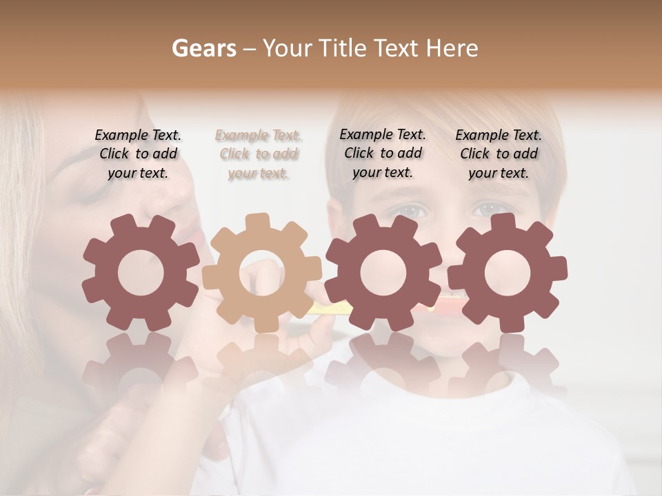 Hygiene Mom Woman PowerPoint Template