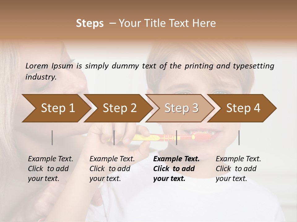 Hygiene Mom Woman PowerPoint Template