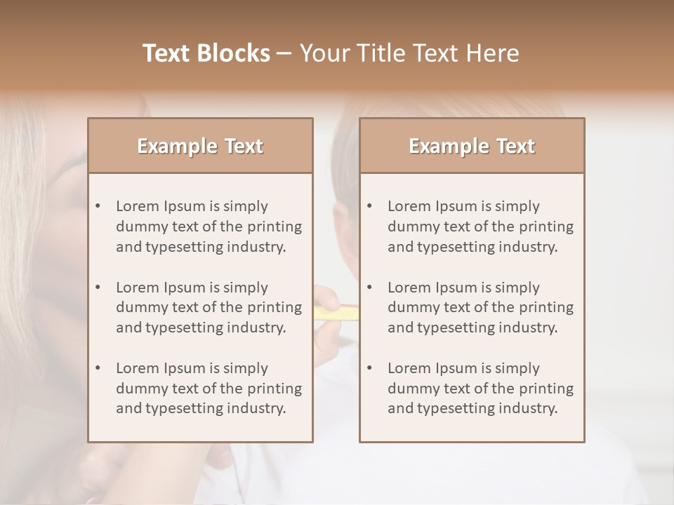 Hygiene Mom Woman PowerPoint Template