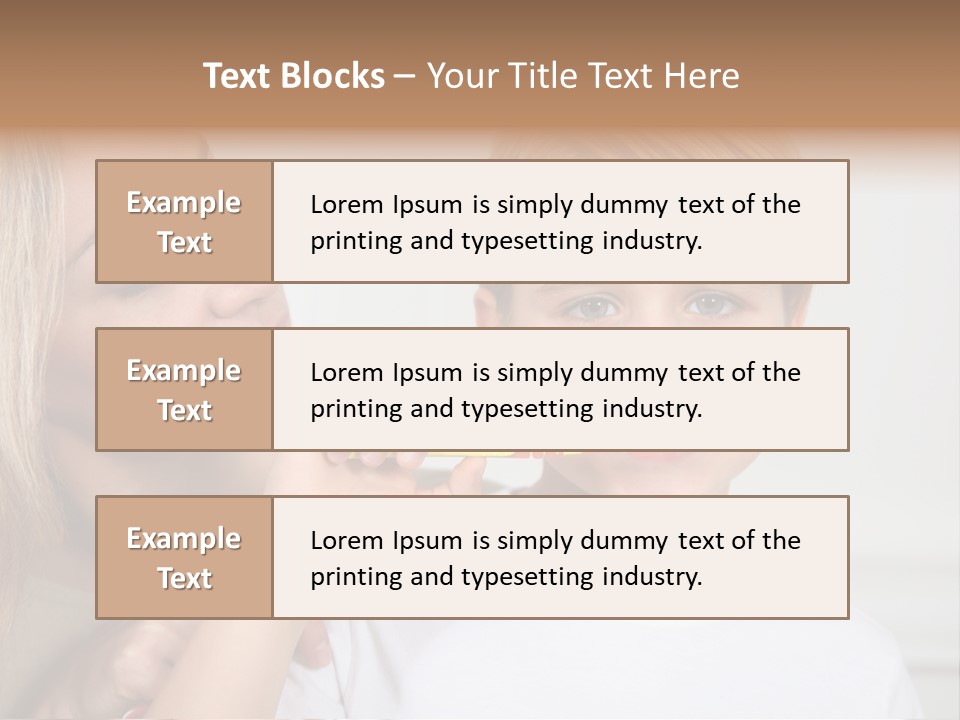 Hygiene Mom Woman PowerPoint Template