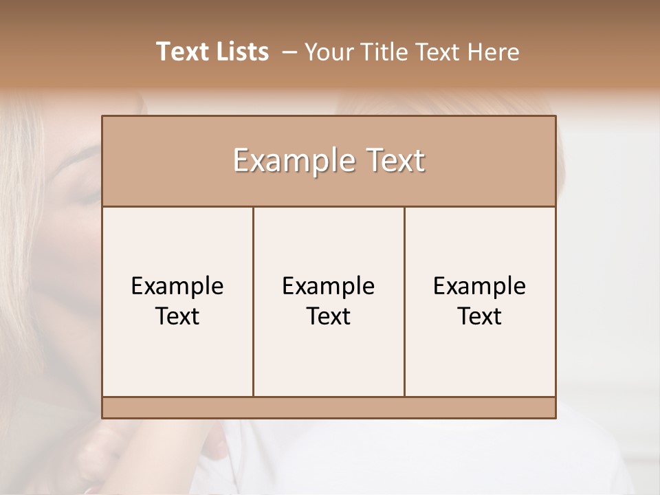 Hygiene Mom Woman PowerPoint Template