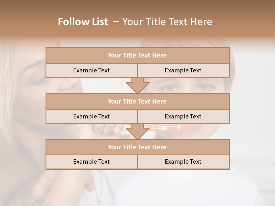 Hygiene Mom Woman PowerPoint Template
