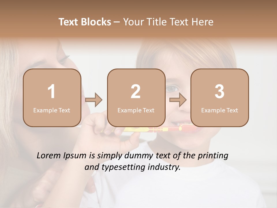 Hygiene Mom Woman PowerPoint Template