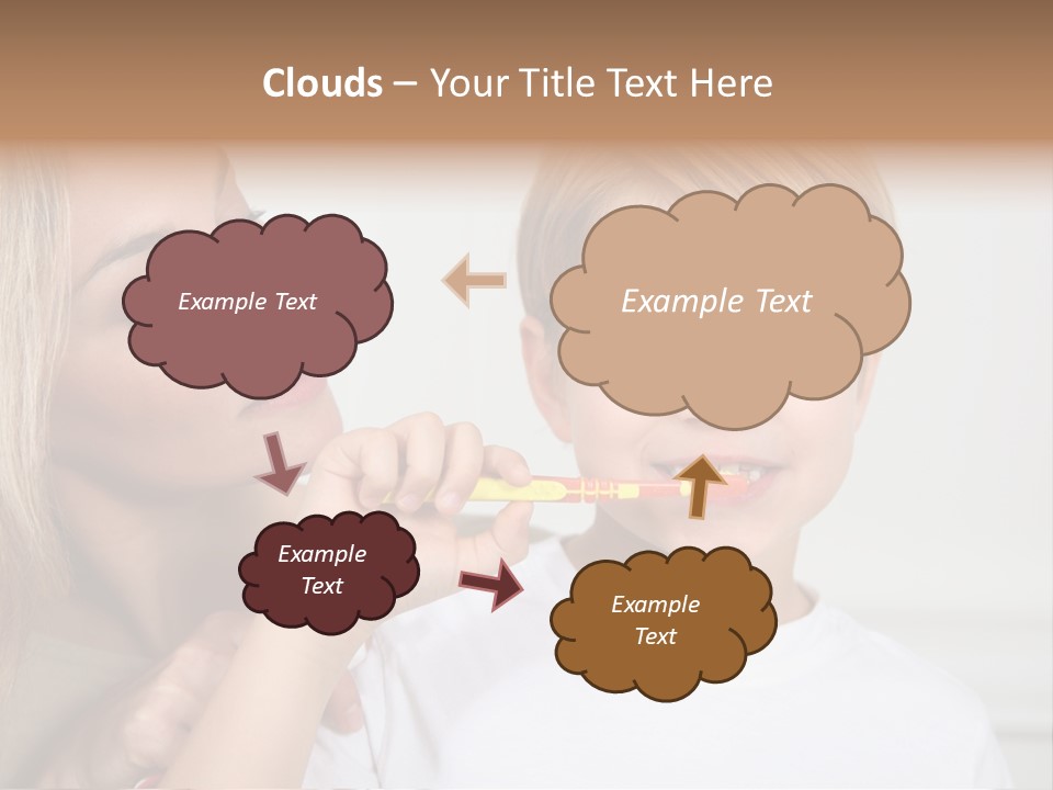 Hygiene Mom Woman PowerPoint Template