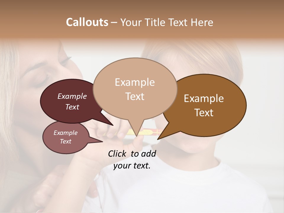 Hygiene Mom Woman PowerPoint Template