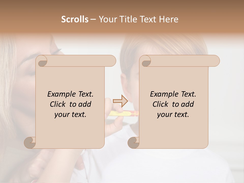 Hygiene Mom Woman PowerPoint Template