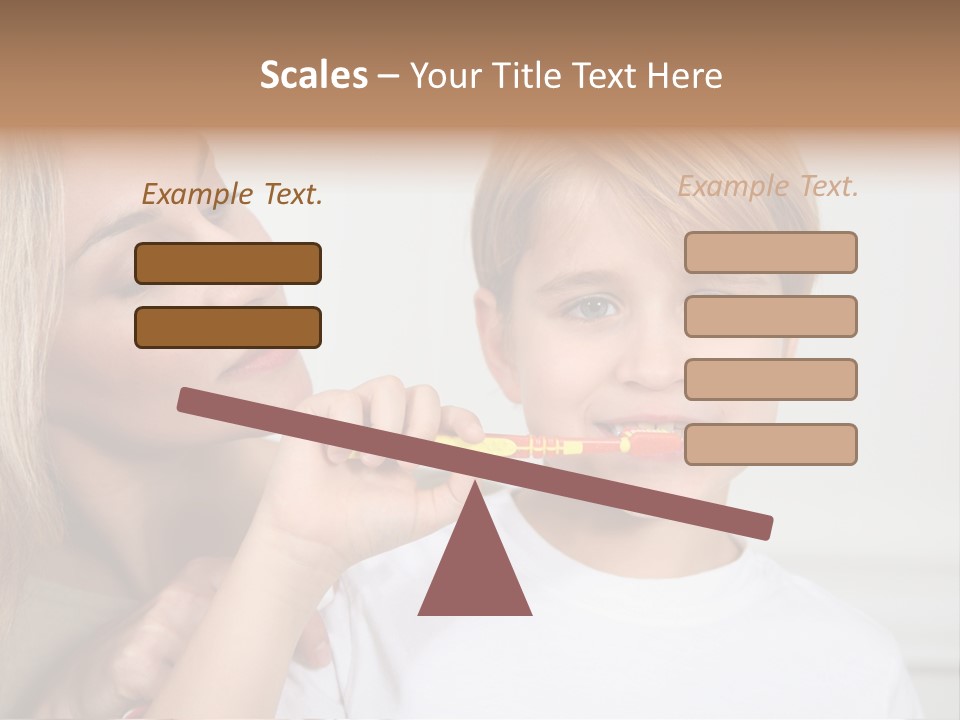 Hygiene Mom Woman PowerPoint Template