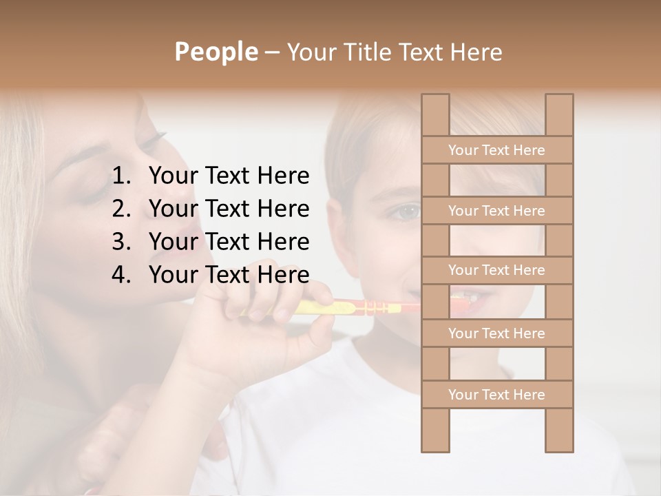 Hygiene Mom Woman PowerPoint Template