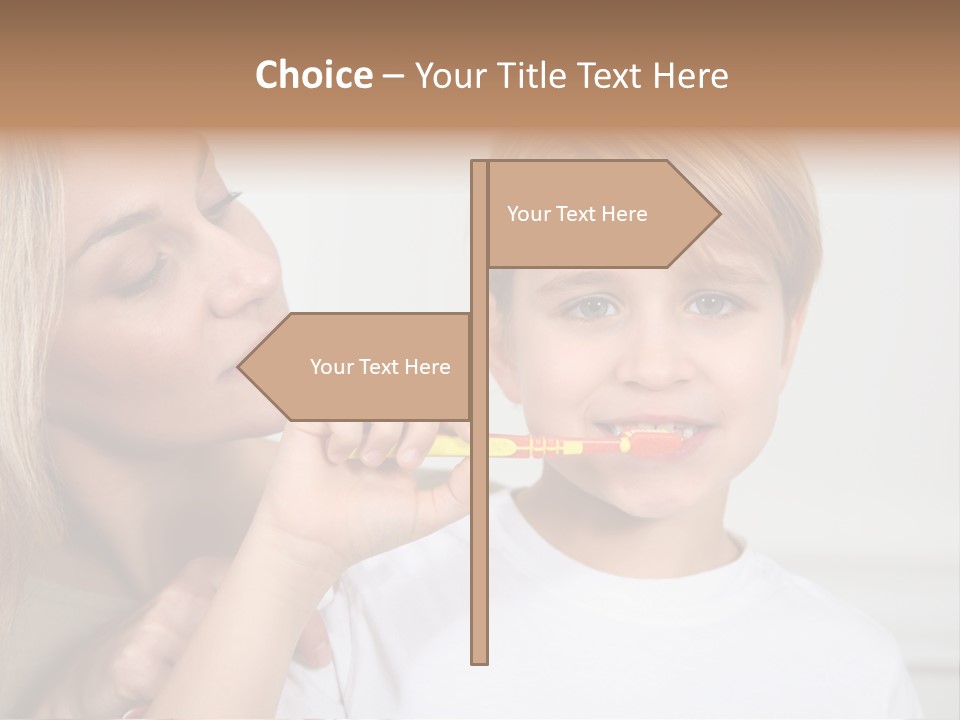 Hygiene Mom Woman PowerPoint Template