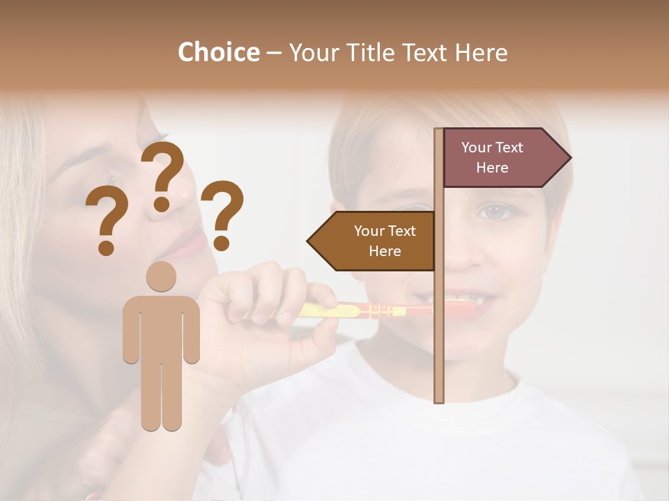 Hygiene Mom Woman PowerPoint Template