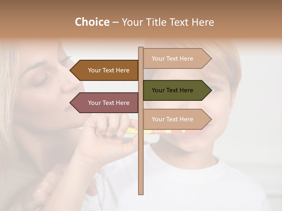 Hygiene Mom Woman PowerPoint Template