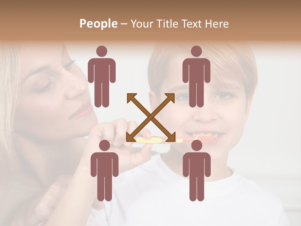 Hygiene Mom Woman PowerPoint Template
