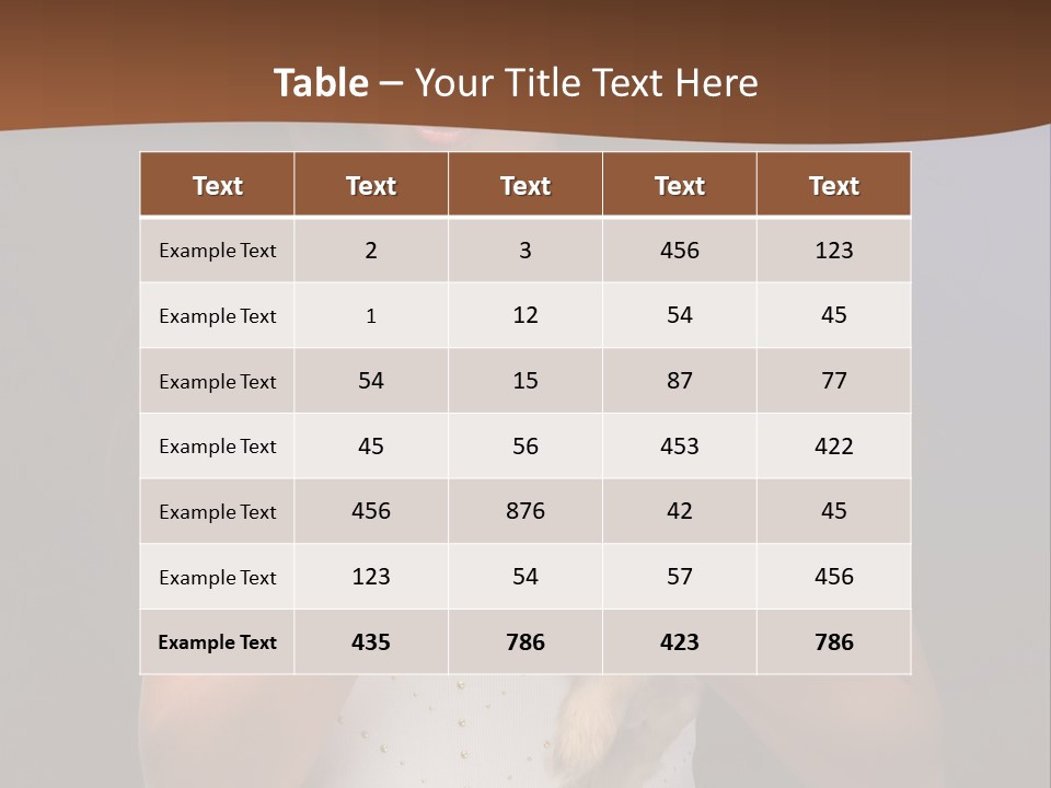 Fashion Domestic Symbol PowerPoint Template